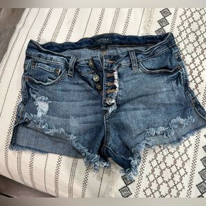 Denim shorts. Size 27.